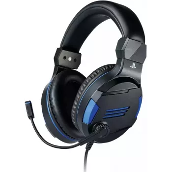 NACON Bigben gaming-headset met microfoon PS4 V3 zwart/blauw