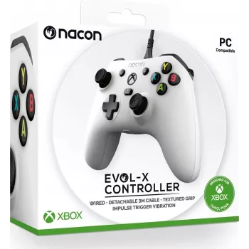 NACON EVOL-X bedrade controller voor Xbox Series X|S, Xbox One, pc - wit