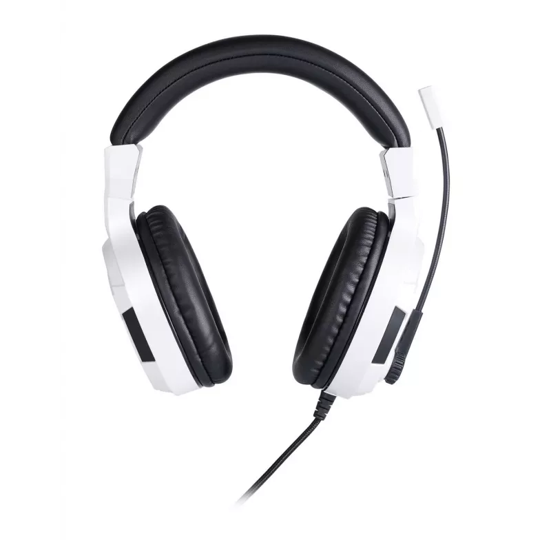 NACON PS4 gaming-headset V3 wit - bedrade over-ear-koptelefoon met microfoon voor PlayStation 4, pc, mobiele apparaten