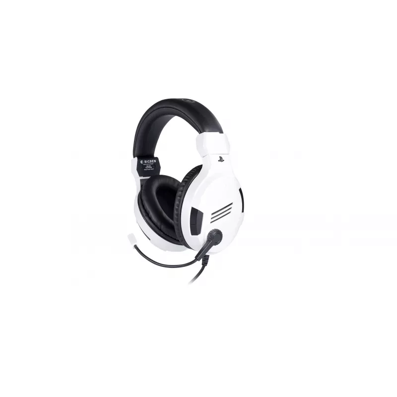 NACON PS4 gaming-headset V3 wit - bedrade over-ear-koptelefoon met microfoon voor PlayStation 4, pc, mobiele apparaten