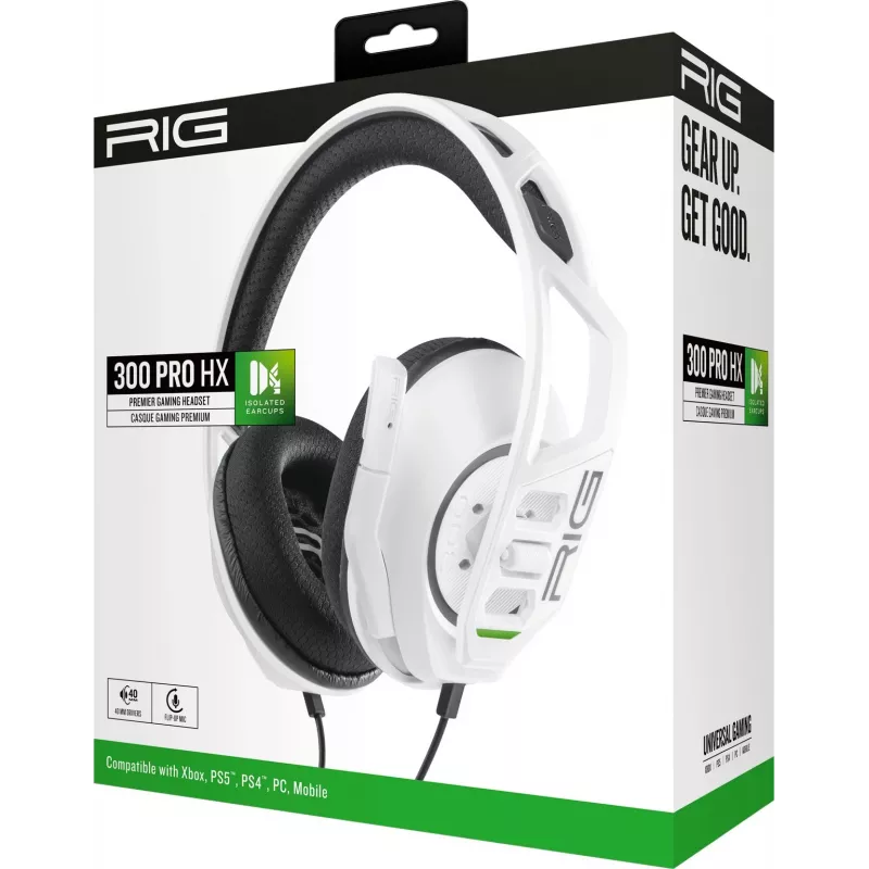 NACON RIG 300HX gaming headset voor Xbox, wit