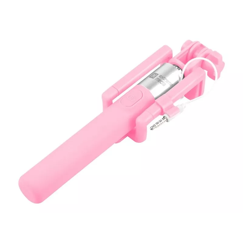 NATEC NST-0984 Extreme Media SF-20W selfiestick monopod roze