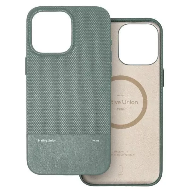 Native Union (RE)Classic Case voor iPhone 16 Pro Max met MagSafe - Slate Green