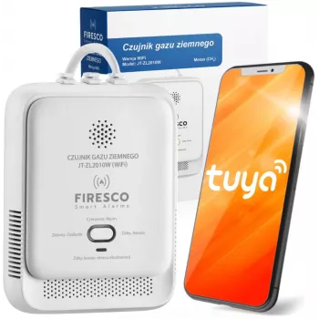 Aardgassensor Firesco JT-ZL2010W WiFi Tuya Smart Life