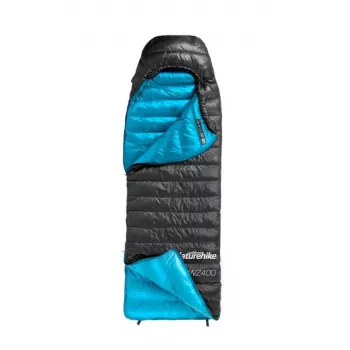 NATUREHIKE CW400 donsslaapzak eendendons maat M zwart NH18C400-D