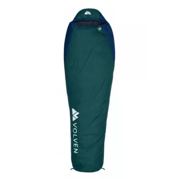 Volven Polaris Evo slaapzak, groen, rits rechts