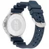 Nautica Coral Bay heren duikhorloge NAPCBS304 43mm blauwe siliconenband