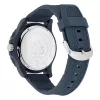 Nautica heren quartz-chronograaf horloge NAPFWS302 45mm blauwe wijzerplaat siliconenband