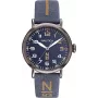NAUTICA herenhorloge NAPWLF919 40mm blauwe wijzerplaat siliconenband