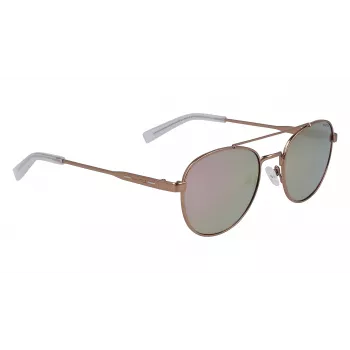Nautica N4641SP-785 Heren Rechthoekige Gepolariseerde Zonnebril, Bruin Schildpad, 53 mm