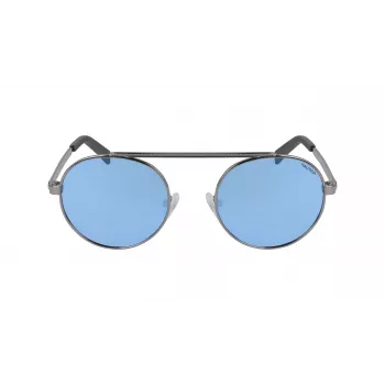 Nautica N4643SP-035 Heren Polarized Zonnebril - Zwart montuur, grijze glazen 51mm