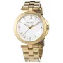 Nautica Dameshorloge NAD14001L 35mm wit leer