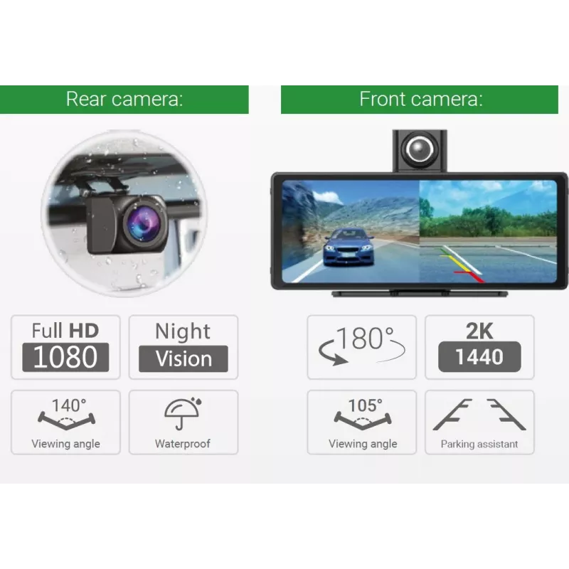 Navitel DS1020 DVR slim auto-apparaat
