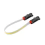 NEBO Bando 1K Strap Light 1000 lumen USB-C oplaadbare hoofdlamp met magneetvoet - grijs