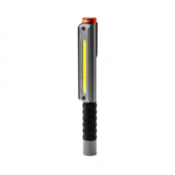 NEBO Lil Larry 500 Flex oplaadbare 500 lumen COB LED-zaklamp met magneetvoet, USB-C, IPX4