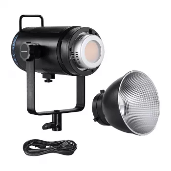 Neewer CB200C 200W RGB LED-videolamp, 2500K-10000K, CRI/TLCI ≥97, Bowens mount, app- & DMX-bediening