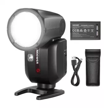 Neewer Z2-C TTL Round Head Flash Speedlite voor Canon
