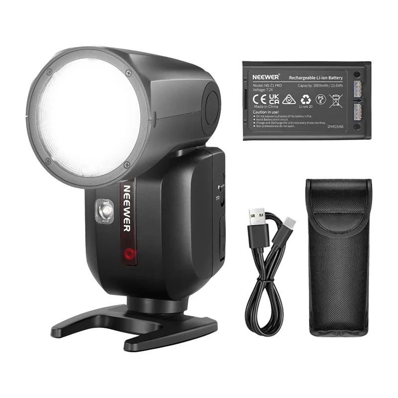 Neewer Z2-S TTL Speedlite flitser voor Sony camera's