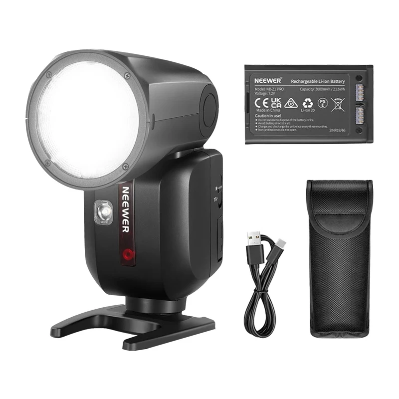 Neewer Z2PRO-N TTL Round Head Flash Speedlite voor Nikon