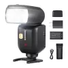 Neewer Z880-C cameraflitser met lithiumaccu