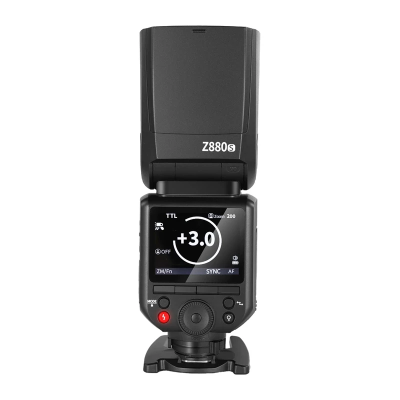 NEEWER Z880-S cameraflitser met lithiumaccu