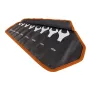 NEO TOOLS 09-860 verstelbare schroefsleutel 250 mm chroom-vanadiumstaal met tweecomponenten handgreep, DIN 3117, max. bekopening 30 mm, zwart/grijs