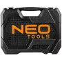 NEO Tools 10-042 1/4 inch aandrijving 46-delige dopsleutelset met bits en accessoires