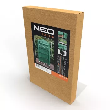 NEO Tools 15-903 Kweekbak kas 180x92x92 cm PE-hoes stalen frame