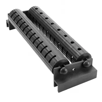 NEO Tools 50-254 tegeltandspaan en voegbord met ergonomische greep, 280 x 130 mm rubberbasis, zwart/oranje