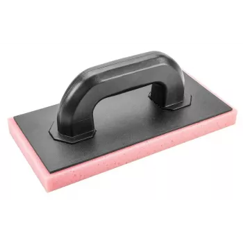 NEO Tools 50-254 tegeltandspaan en voegbord met ergonomische greep, 280 x 130 mm rubberbasis, zwart/oranje