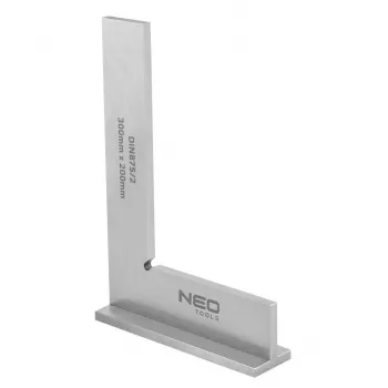 NEO TOOLS 72-035 RVS hoekmeter met verstelbare arm, 150 mm, 0-180 graden