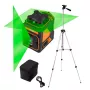 NEO TOOLS 75-160 30m 5-lijnen rood laserwaterpas met 1,5m statief en koffer