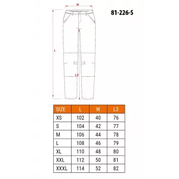 NEO Tools 81-226-S beschermingsbroek maat S