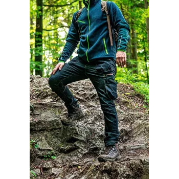 NEO Tools 81-229-XXXL beschermende werkbroek grijs/groen