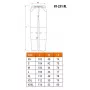 NEO TOOLS 81-231-XL beschermende werkbroek grijs/zwart maat XL