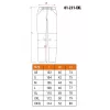NEO TOOLS 81-231-XXL beschermbroek grijs/zwart
