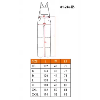 NEO Tools 81-246-XS werk-T-shirt grafiet XS – 100% katoen, EN ISO 13688