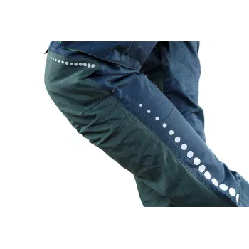 NEO Tools 81-246-XXL heren werkbroek met kniebeschermingszakken, grijs/zwart, maat XXL