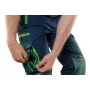 NEO Tools 81-246-XXL heren werkbroek met kniebeschermingszakken, grijs/zwart, maat XXL