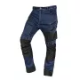 NEO TOOLS 81-360-1-S Denim Werkbroek met Oxford-Versterkingen, Marineblauw, Maat S