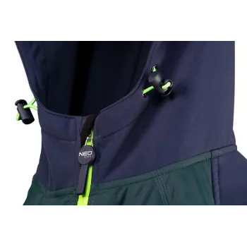 NEO TOOLS 81-559-XL Unisex Werkjas, 100% katoen, Grijs, 7 zakken, CE-gecertificeerd