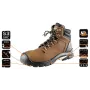 NEO Tools 82-170-39 S1P SRC veiligheidsschoenen, stalen neus, grijs/zwart/oranje, maat 39