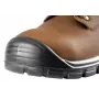 NEO Tools 82-170-44 S1P SRC veiligheidsschoenen met stalen neus, suède, PU-zool, maat 44, zwart/grijs
