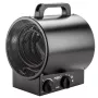 NEO Tools 90-066 2000W PTC-keramische heteluchtkachel met instelbare thermostaat, oververhittingsbeveiliging, kantelschakelaar, 2 verwarmingsstanden, alleen-ventilator-modus, vrijstaand, zwart/grijs