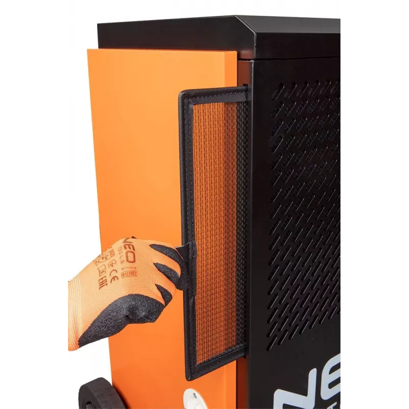 NEO TOOLS 950W bouwdroger 47,6 L/24u 5,7 L tank