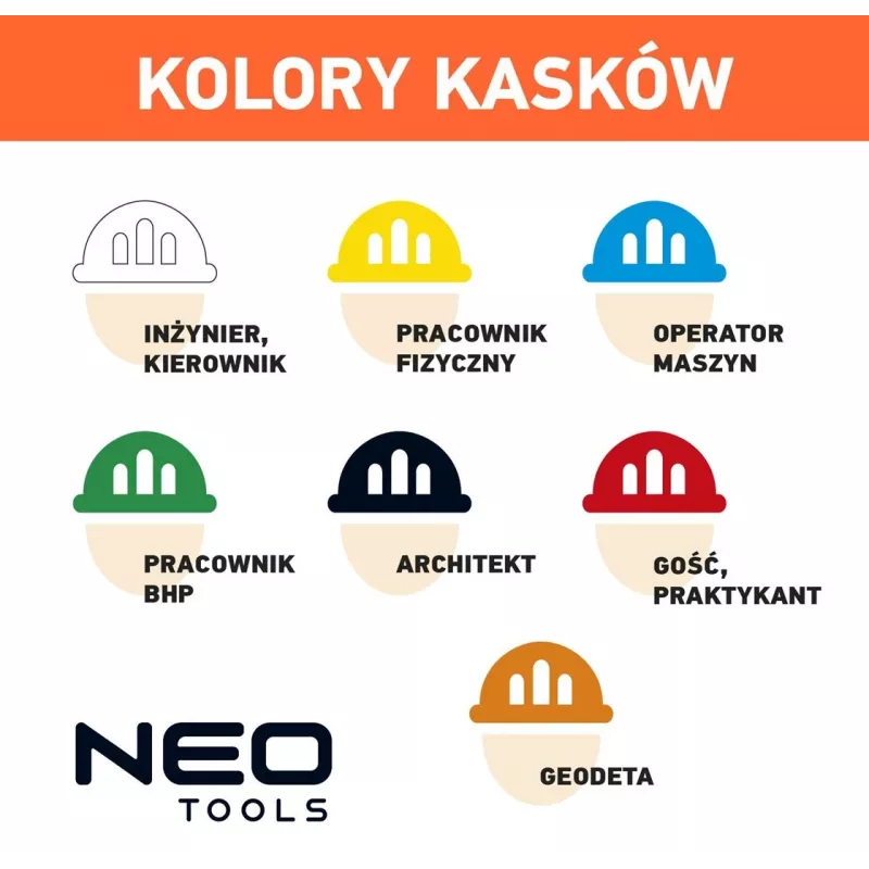 NEO Tools 97-211 veiligheidshoofdbescherming