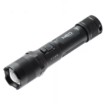 NEO TOOLS 99-035 COB LED-hoofdlamp met bewegingssensor, 300 lm, IPX4, USB-C, verstelbare hoek, magneetvoet