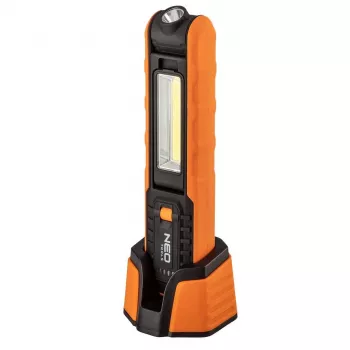 NEO TOOLS 99-065 LED-zaklamp 300 lm oplaadbaar Cree XPE zwart