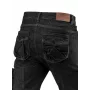 NEO TOOLS DENIM 5-zakken werkbroek, zwart, maat L