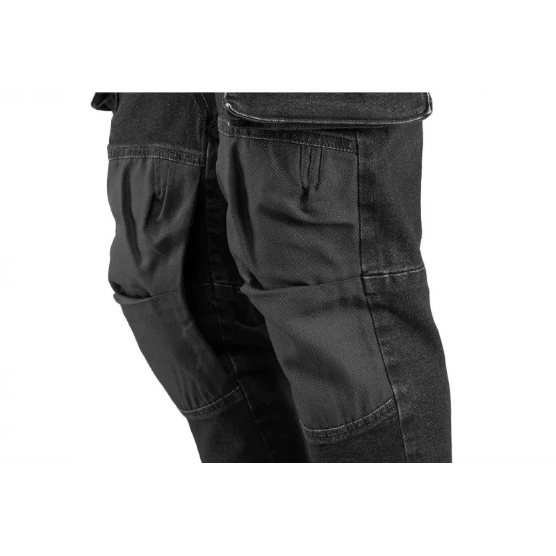 NEO TOOLS DENIM werkbroek, zwart, maat L